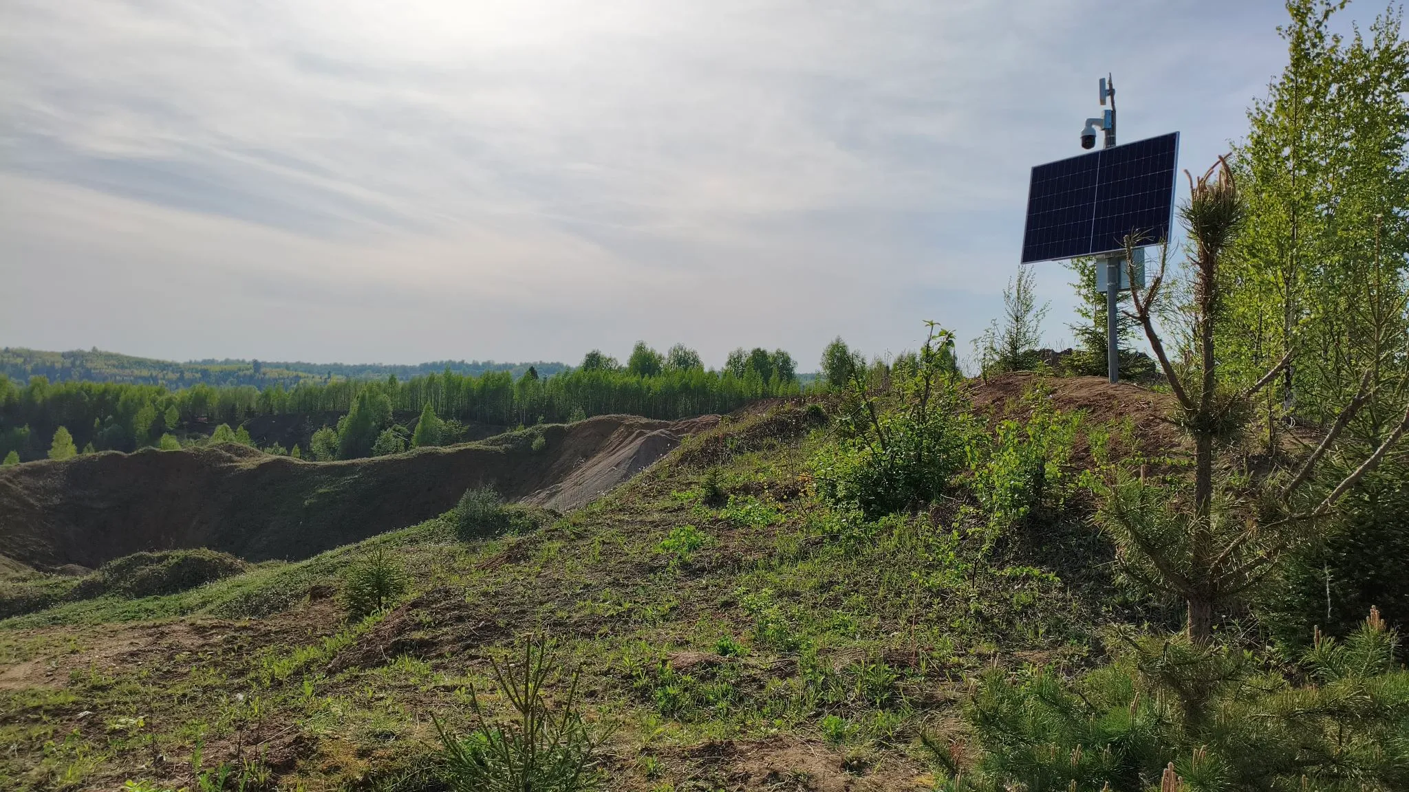 Видеоконтроль на удалённой площадке