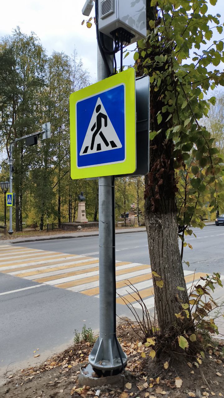 Световой дорожный знак